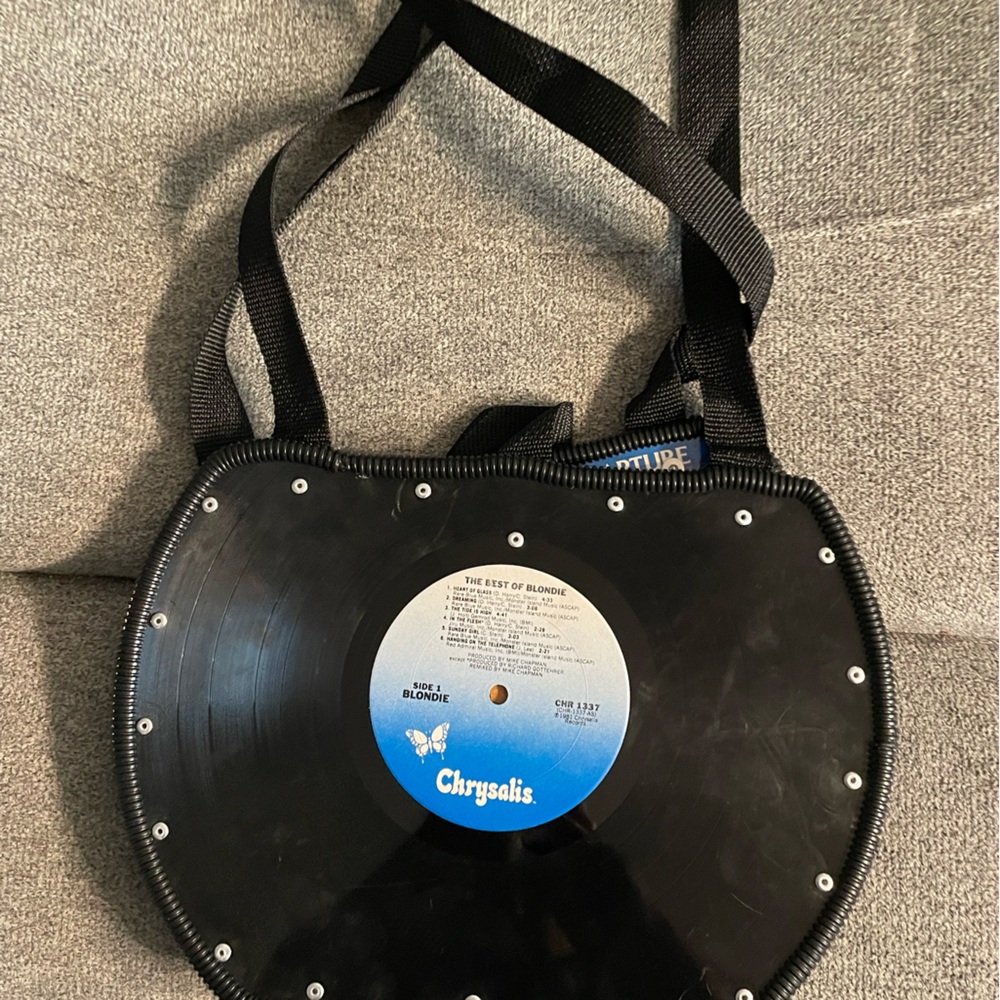 Best Of Blondie Vinyl Album Purse Bag Handbag - Picture 2 of 5